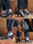 Италиански обувки Sarah Valentini номер 39 кожени на ток, снимка 6