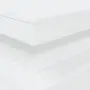 vidaXL Маса за кафе с LED осветление, бяла, 90x50x40 см, снимка 10
