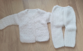 Детски комплект жилетка и панталон, 12м, снимка 1 - Жилетки и елечета за бебе - 44817131