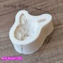 3D Куче Хъски Овчарка глава силиконов молд декорация украса фондан торта мъфини и др, снимка 3