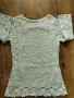 Massimo dutti- дантелена блузка, р-р 38, снимка 5