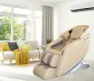 ПРОМОЦИЯ - Професионален масажен стол REXTON Z1-Champagne с 3D масаж, дълга масажна шина и Bluetooth, снимка 2
