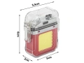 Плазмена запалка с LED лампа електрическа USB, снимка 6