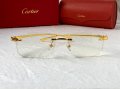 Cartier висок клас прозрачни слънчеви очила Мъжки Дамски диоптрични рамкии слънчеви , снимка 4