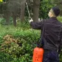 Ръчна градинска пръскачка 5L с метален удължител от неръждаема стомана и регулируема дюза, снимка 6
