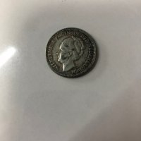 Сребърна монета Нидерландия ½ гулден, 1929, снимка 8 - Нумизматика и бонистика - 38930245