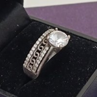  Красив сребърен пръстен #41ГП, снимка 2 - Пръстени - 44404500