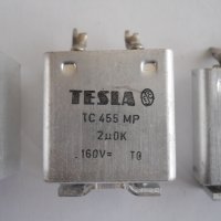 кондензатори TESLA - 2 и 4 мФ -160 в, снимка 2 - Друга електроника - 31208577