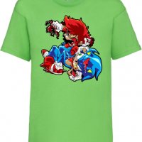 Детска тениска Mario Zombie VS Sonic Zombie,Игра,Изненада,Подарък,Празник,Повод, снимка 3 - Детски тениски и потници - 37435317