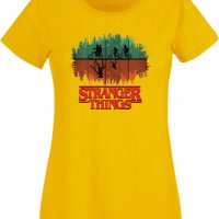 Дамска Тениска Stranger Things 2,Филм,Сериал,, снимка 10 - Тениски - 37314616