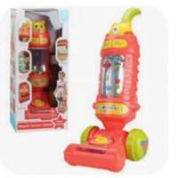 Детска играчка Yifeng - Прахосмукачка с топчета Мече, розова/електрик зелено , снимка 6 - Електрически играчки - 38892355