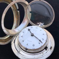 Джобен часовник от великият майстор-часовникар George Prior -1780г., снимка 6 - Колекции - 31370159
