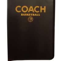 Дъска (папка) треньорска сгъваема за баскетбол с цип. Дъска с кожен калъф с размери 42x28x1.5 см в р, снимка 2 - Баскетбол - 32032815