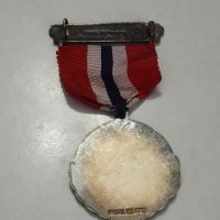 норвежки сребърен медал с маркировка , снимка 7 - Антикварни и старинни предмети - 42138663