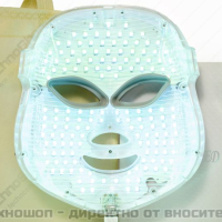 Козметична LED маска за лице - маска за фотодинамична терапия - TS0110, снимка 8 - Козметични уреди - 44664487
