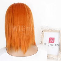 Къса оранжева лейс фронт перука Анабел, снимка 3 - Аксесоари за коса - 30114045