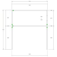 Конструкция за Автомивка - 50м²-7м x 7.50м, снимка 4 - Строителни материали - 44142595