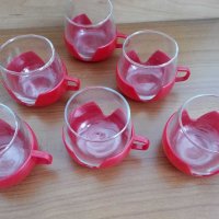 Чаши за чай стакани подстакани , снимка 2 - Антикварни и старинни предмети - 30385058
