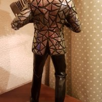 Голяма фигура на Джазмен–40см, снимка 6 - Антикварни и старинни предмети - 31978346