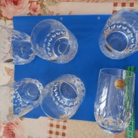 Кристални чаши за  безалкохолни напитки , снимка 1 - Сервизи - 37477769