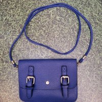 Синя маркова чанта , снимка 5 - Чанти - 38696486