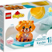 НОВИ! LEGO® DUPLO® 10964 Забавления в банята: плаваща червена панда, снимка 2 - Конструктори - 40663422