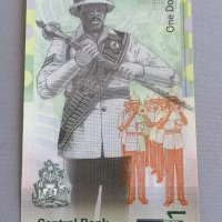 Банкнота - Бахами - 1 долар UNC | 2017г., снимка 3 - Нумизматика и бонистика - 42132051