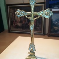 масивен кръст с христос, снимка 3 - Колекции - 29110438