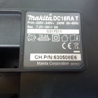 перфоратор Makita BHR202 - 18v, оригинал японски, 2 нови батерии 4Ah и оригинално японско зарядно, снимка 10 - Други инструменти - 37484231