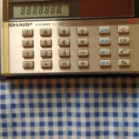 стар японски калкулатор SHARP, снимка 3 - Друга електроника - 42883066