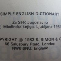 Simple English Dictionary, нов , снимка 2 - Чуждоезиково обучение, речници - 29895198