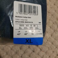 Нова дънкова риза SUPERDRY  XL, снимка 8 - Ризи - 35153210