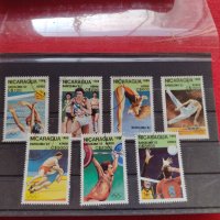 Пощенски марки чиста комплектна серия Олимпиада Барселона 1992г. Пощта Никарагуа - 22531, снимка 1 - Филателия - 36662779
