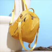 Дамска чанта - раница Meryem Yellow, снимка 4 - Раници - 37915757