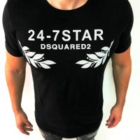 Мъжка тениска Dsquared 24-7 !!!, снимка 1 - Тениски - 34182757