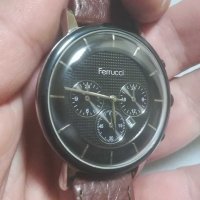 Мъжки часовник. Ferrucci. Кварцов часовник. Vintage watch. Класически модел. , снимка 6 - Мъжки - 31455754