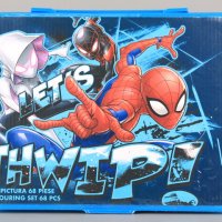 ✨Детско куфарче за рисуване Spider-Man, снимка 4 - Рисуване и оцветяване - 38607589