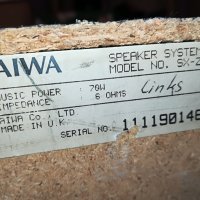 AIWA SX-Z92 2X70W/6ohm-MADE IN UK 1309221434L, снимка 8 - Тонколони - 37989875