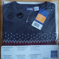 Лот от пуловер с коледен мотив и играчка - НОВИ, снимка 5 - Детски Блузи и туники - 38825686