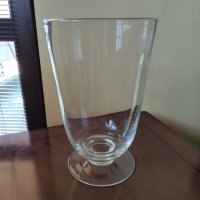 Стъклена ваза голяма, снимка 1 - Други - 42593805