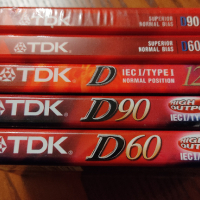 TDK D 60,D 90,D 120, снимка 5 - Аудио касети - 36478499