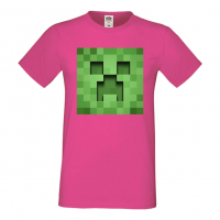 Мъжка тениска Creeper Face 3,майнкрафт,Minecraft,Игра,Забавление,подарък,Изненада,Рожден Ден., снимка 13 - Тениски - 36492795