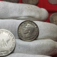 Лот Монети Великобритания сребро , снимка 2 - Нумизматика и бонистика - 40847219