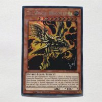 Оригинална карта Yu-Gi-Oh! The Winged Dragon of Ra Prismatic Secret Rare Югио, снимка 3 - Карти за игра - 29649680