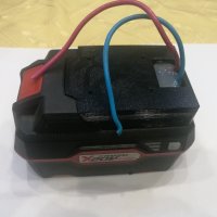 Универсален преходник за батерия Parkside x20, снимка 2 - Винтоверти - 35241358