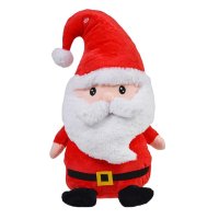 Коледен плюшен Дядо Коледа със звук, 55см, снимка 1 - Плюшени играчки - 42788732