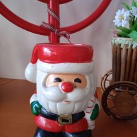 Кашпа Дядо Коледа , снимка 1 - Декорация за дома - 38192897