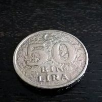 Монета - Турция - 50 000 лири | 2000г., снимка 2 - Нумизматика и бонистика - 29336113