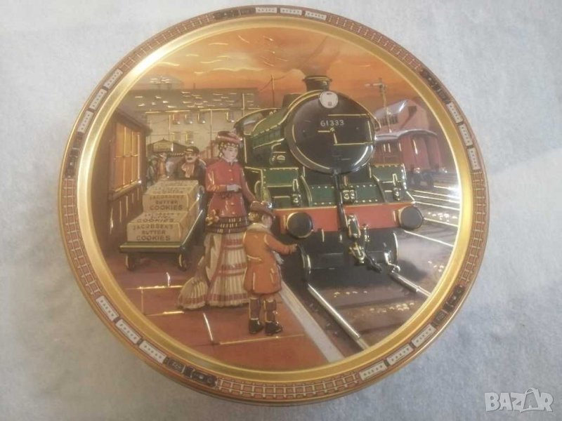 Метална кутия от сладки DENMARK. , снимка 1