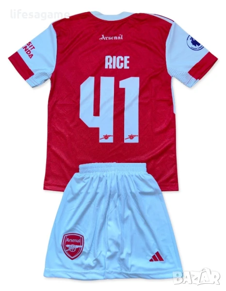 Детско - юношески футболен екип Арсенал Райс Arsenal Rice , снимка 1